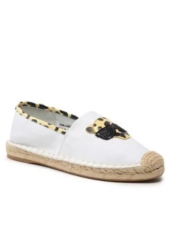 KARL LAGERFELD Γυναίκες Κλειστά Παπούτσια Εσπαντρίγιες KL80117L Λευκό Λευκό