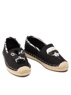 KARL LAGERFELD Γυναίκες Κλειστά Παπούτσια Εσπαντρίγιες KL80117Z Μαύρο Μαύρο -KARL LAGERFELD Κατάστημα unnamed file 745