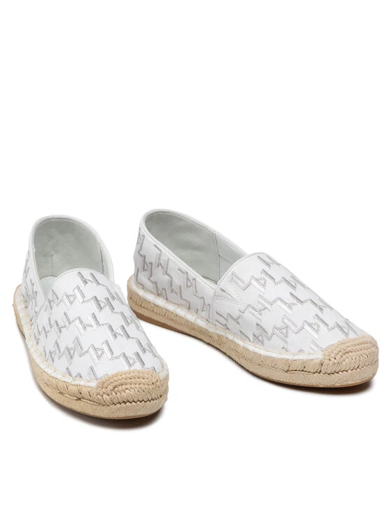 KARL LAGERFELD Γυναίκες Κλειστά Παπούτσια Εσπαντρίγιες KL80112 Λευκό Λευκό 5 KARL LAGERFELD Γυναίκες Κλειστά Παπούτσια Εσπαντρίγιες KL80112 Λευκό Λευκό - Image 5