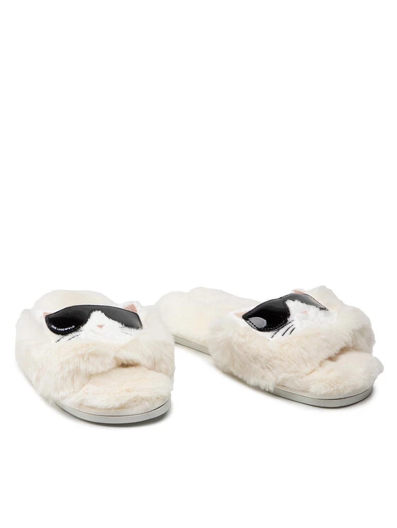KARL LAGERFELD Γυναίκες Παντόφλες Σπιτιού KL49110 Λευκό Λευκό 5 KARL LAGERFELD Γυναίκες Παντόφλες Σπιτιού KL49110 Λευκό Λευκό - Image 5