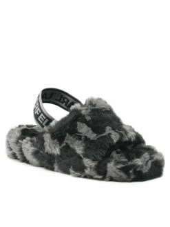 KARL LAGERFELD Γυναίκες Παντόφλες Σπιτιού KL40203 Μαύρο Μαύρο