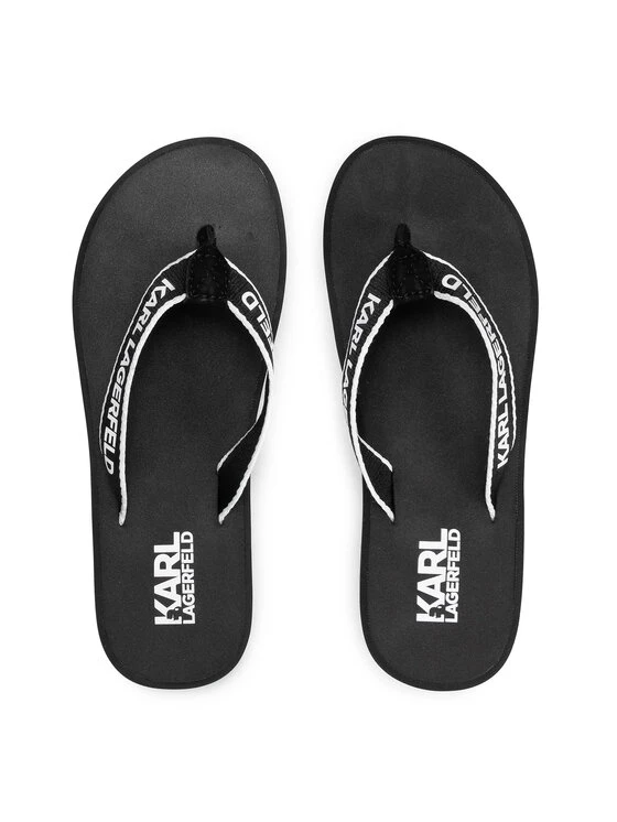 KARL LAGERFELD Γυναίκες Σαγιονάρες KL81001s Μαύρο Μαύρο 6 KARL LAGERFELD Γυναίκες Σαγιονάρες KL81001s Μαύρο Μαύρο - Image 6