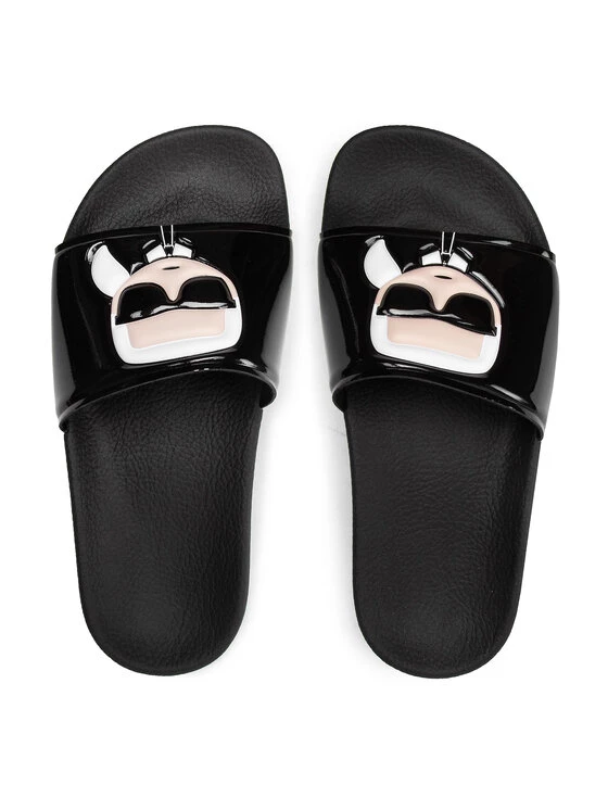 KARL LAGERFELD Γυναίκες Παντόφλες KL80806 Μαύρο Μαύρο 6 KARL LAGERFELD Γυναίκες Παντόφλες KL80806 Μαύρο Μαύρο - Image 6