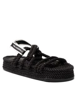 KARL LAGERFELD Γυναίκες Εσπαντρίγιες KL80620 Μαύρο Μαύρο