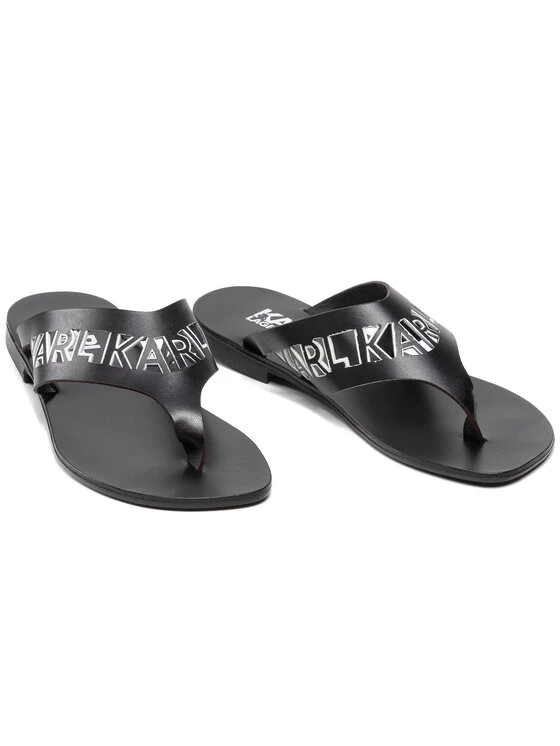 KARL LAGERFELD Γυναίκες Σαγιονάρες KL80409 Μαύρο Μαύρο 3 KARL LAGERFELD Γυναίκες Σαγιονάρες KL80409 Μαύρο Μαύρο - Image 3