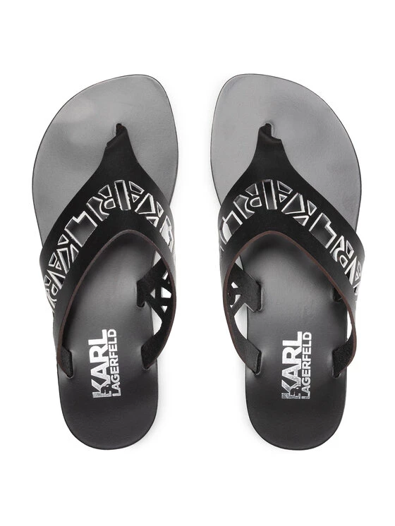 KARL LAGERFELD Γυναίκες Σαγιονάρες KL80409 Μαύρο Μαύρο 6 KARL LAGERFELD Γυναίκες Σαγιονάρες KL80409 Μαύρο Μαύρο - Image 6