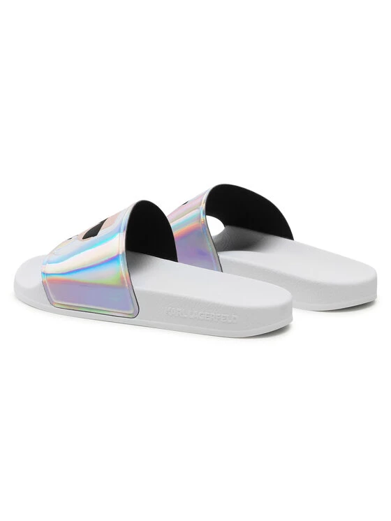 KARL LAGERFELD Γυναίκες Παντόφλες KL80905 Ασημί Ασημί 3 KARL LAGERFELD Γυναίκες Παντόφλες KL80905 Ασημί Ασημί - Image 3