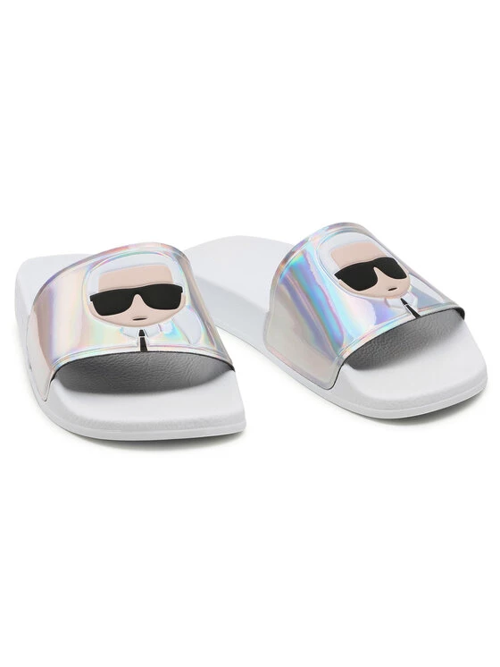 KARL LAGERFELD Γυναίκες Παντόφλες KL80905 Ασημί Ασημί 5 KARL LAGERFELD Γυναίκες Παντόφλες KL80905 Ασημί Ασημί - Image 5