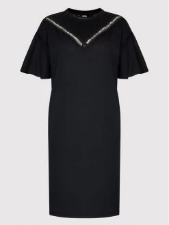 KARL LAGERFELD Γυναίκες Καθημερινά Φορέματα Φόρεμα καθημερινό Lace Insert 221W1350 Μαύρο Relaxed Fit Μαύρο 9 KARL LAGERFELD Γυναίκες Καθημερινά Φορέματα Φόρεμα καθημερινό Lace Insert 221W1350 Μαύρο Relaxed Fit Μαύρο -KARL LAGERFELD Κατάστημα unnamed file 898