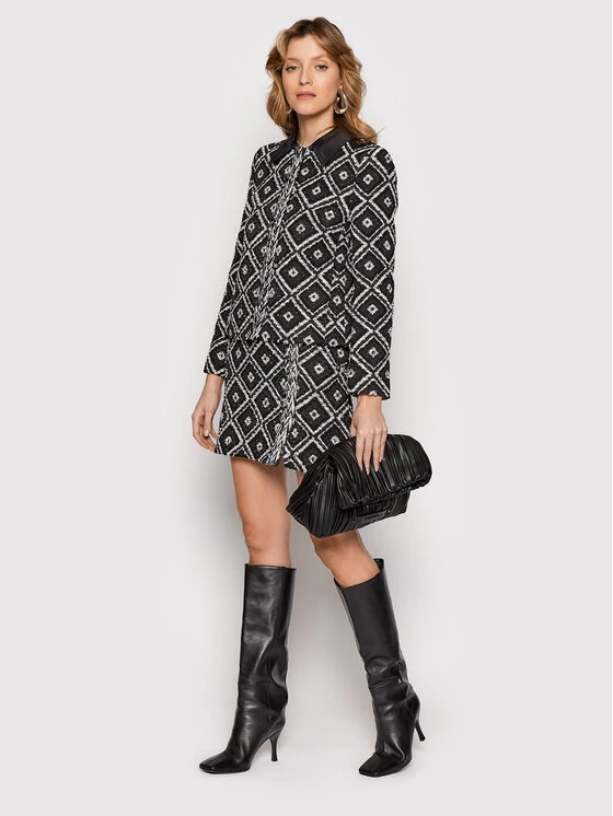 KARL LAGERFELD Γυναίκες Σακάκια & Μπλέιζερ Μπλέιζερ Boucle 220W1402 Μαύρο Regular Fit Μαύρο 2 KARL LAGERFELD Γυναίκες Σακάκια & Μπλέιζερ Μπλέιζερ Boucle 220W1402 Μαύρο Regular Fit Μαύρο - Image 2